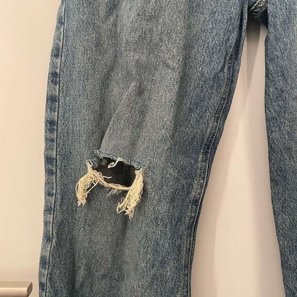 Garage Distressed Light Blue Denim Jeans Size 29 - Picture 5 of 7